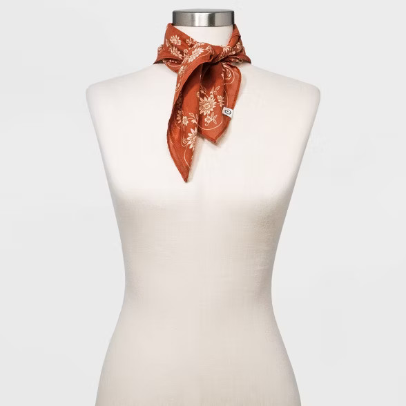 Women's Paisley Printed Cotton Bandana - Universal Thread™ | Target