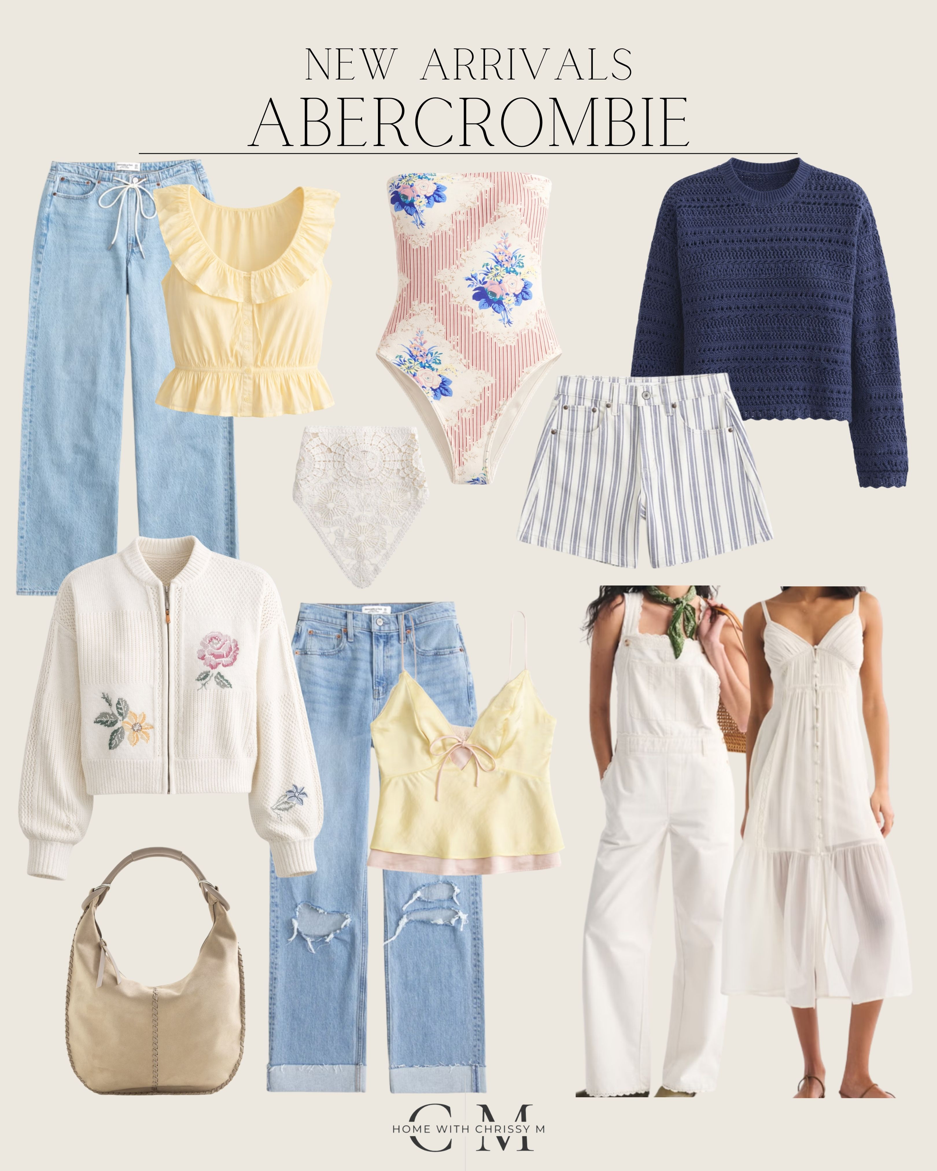New Arrivals from Abercrombie!
Abercrombie Fashion / Abercrombie Spring / Abercrombie Denim / Spring Outfits / Ripped Denim / Poplin Blouses / Floral Cardigans / Pastel Sweaters / Linen Pants / Linen Outfits / White Overalls /  

 #LTKootd 

#LTKSeasonal