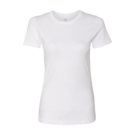 Next Level - Basic T Shirt for Women - Women Short Sleeve Shirts - Womens White T-Shirt - Daily Plai | Walmart (US)