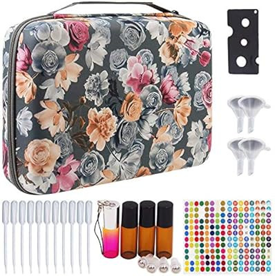 Essential Oils Storage Hold 70 Bottles - Carrying Hard shell Organizer Case for Artnaturals/ Youn... | Amazon (US)