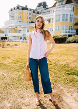 Pink Sands Ruffle Shirt | Kiel James Patrick