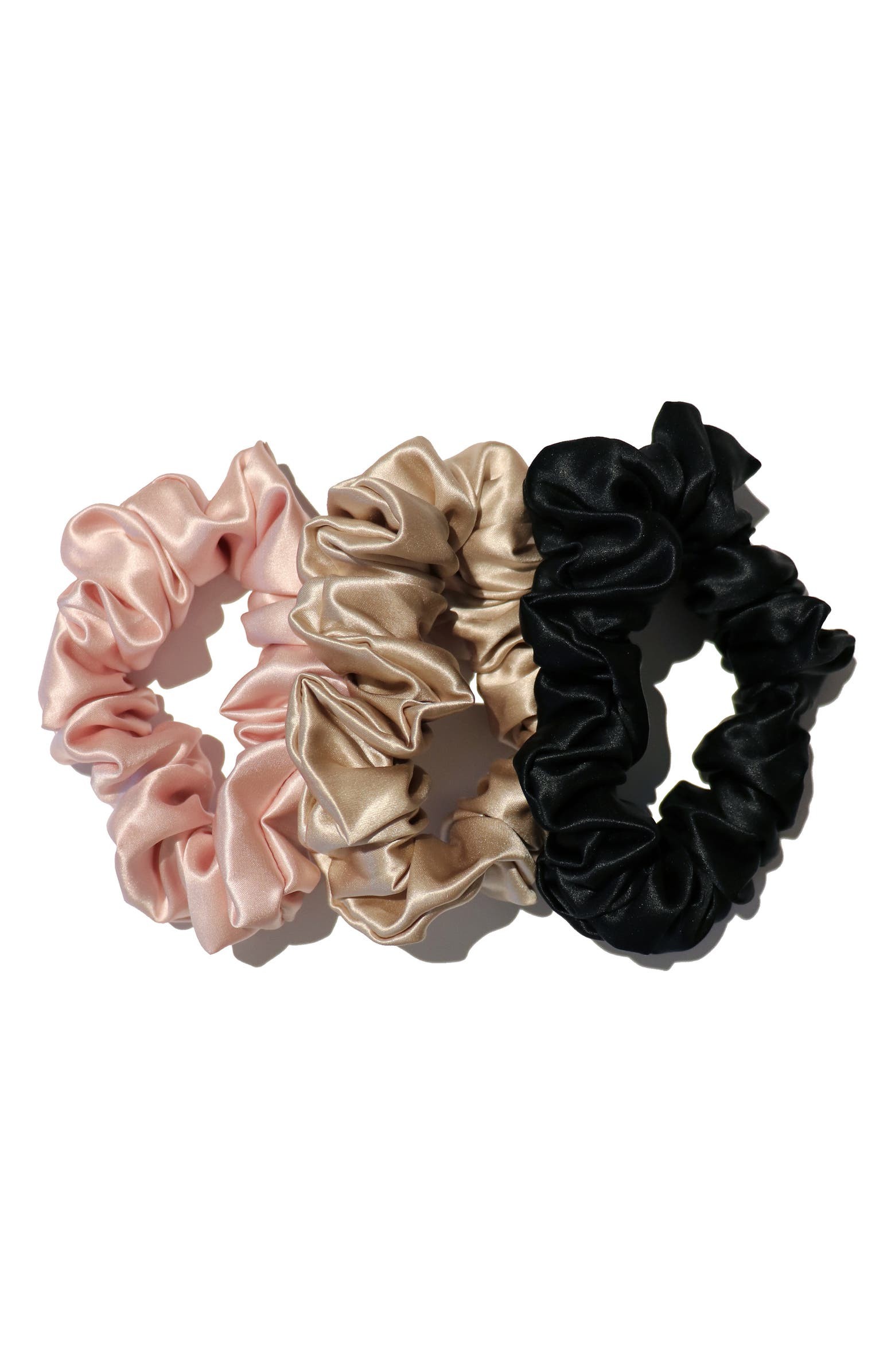 Pure Silk 3-Pack Hair Ties | Nordstrom