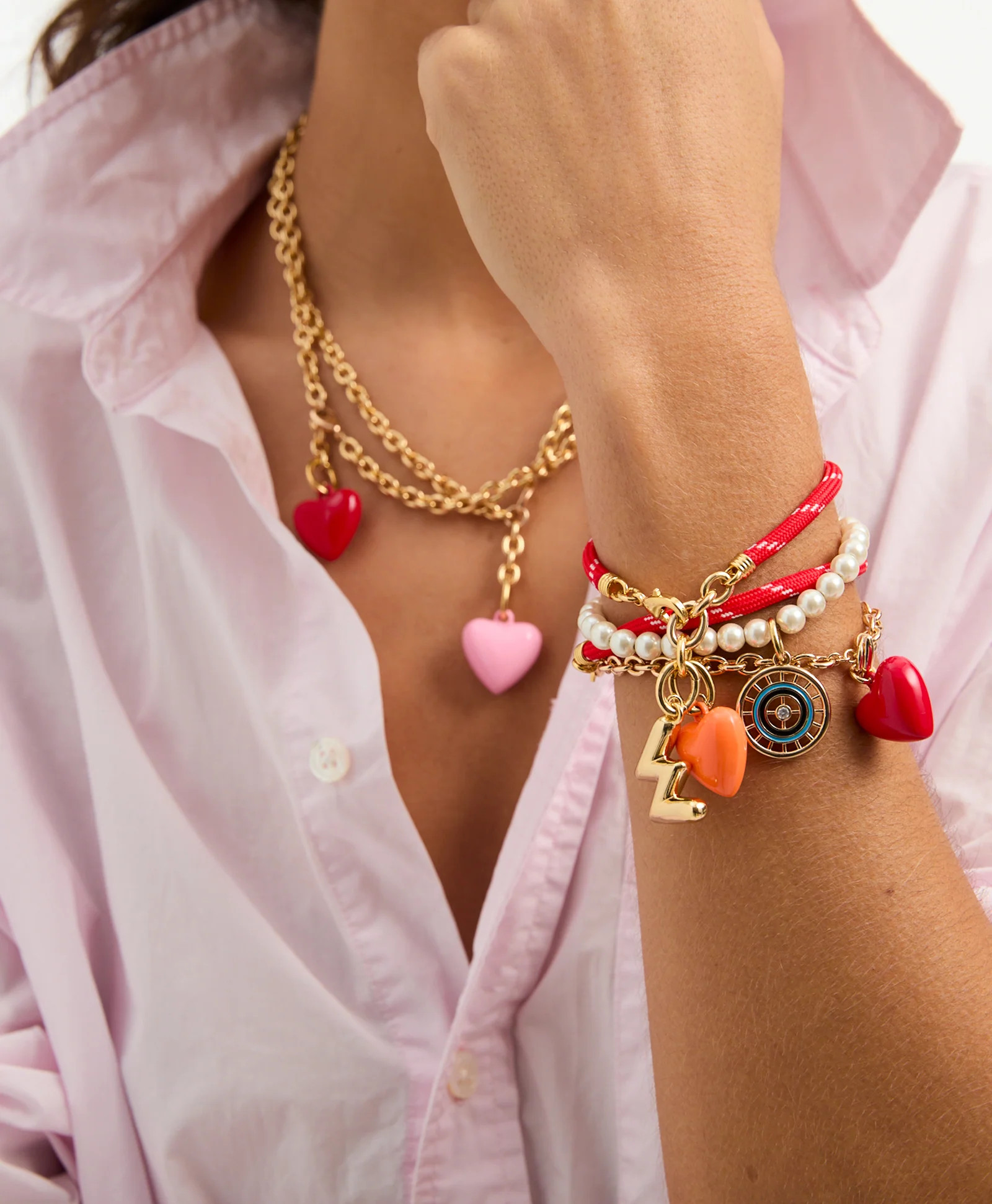 The Happy Cord Charm Bracelet | Roxanne Assoulin