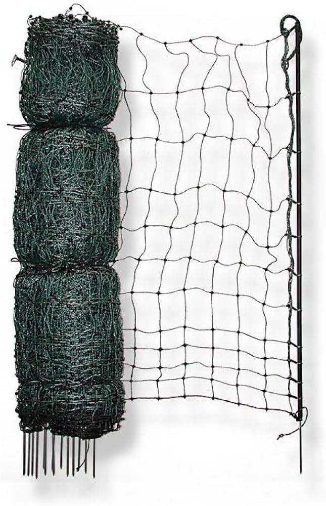 Electric Poultry Netting: Tough, Easy & Safe - Keep Your Chickens Protected with Our 164ft x 48in... | Amazon (US)