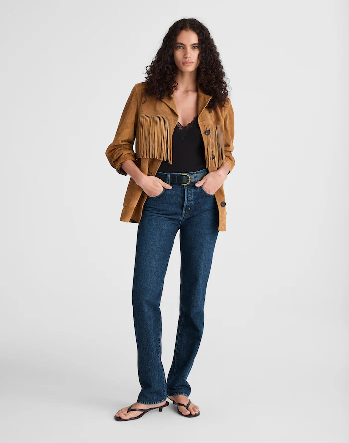 The Longline Straight Jean | Madewell