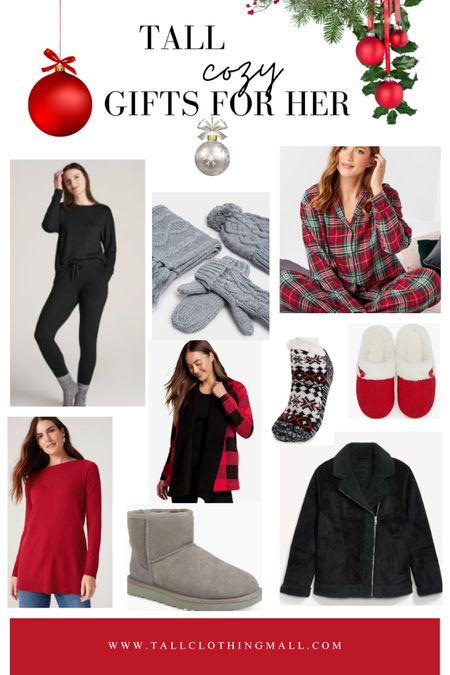 Treat the special #tall lady or yourself to the gift of comfort. I have hand picked items perfect for snuggling at home with a cup of hot chocolate. Most clothing items are also available in non-tall sizes too. 

#LTKSeasonal #LTKHoliday #LTKGiftGuide