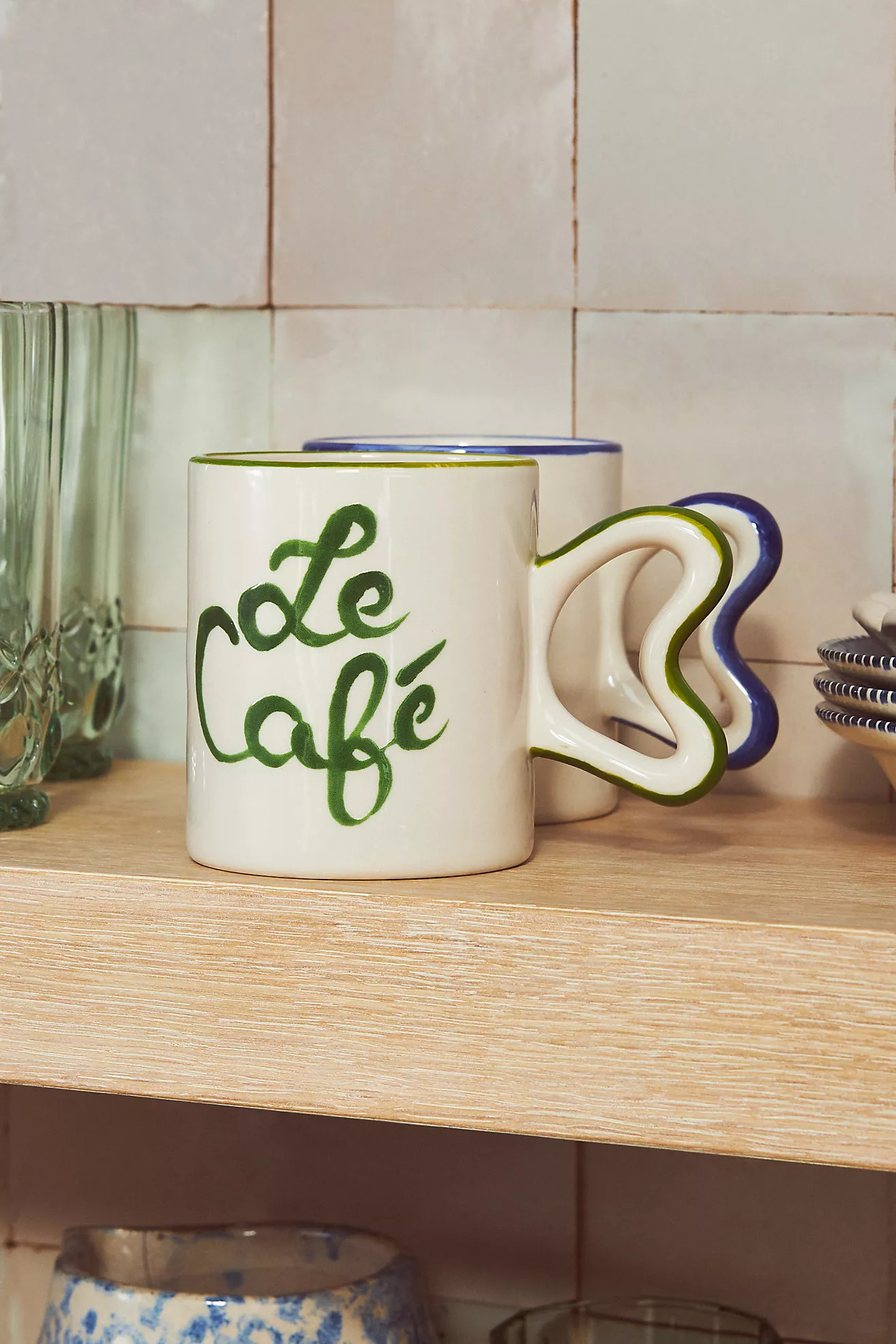 Harlie Brown Studio Belle Journée Stoneware Mug | Anthropologie (US)