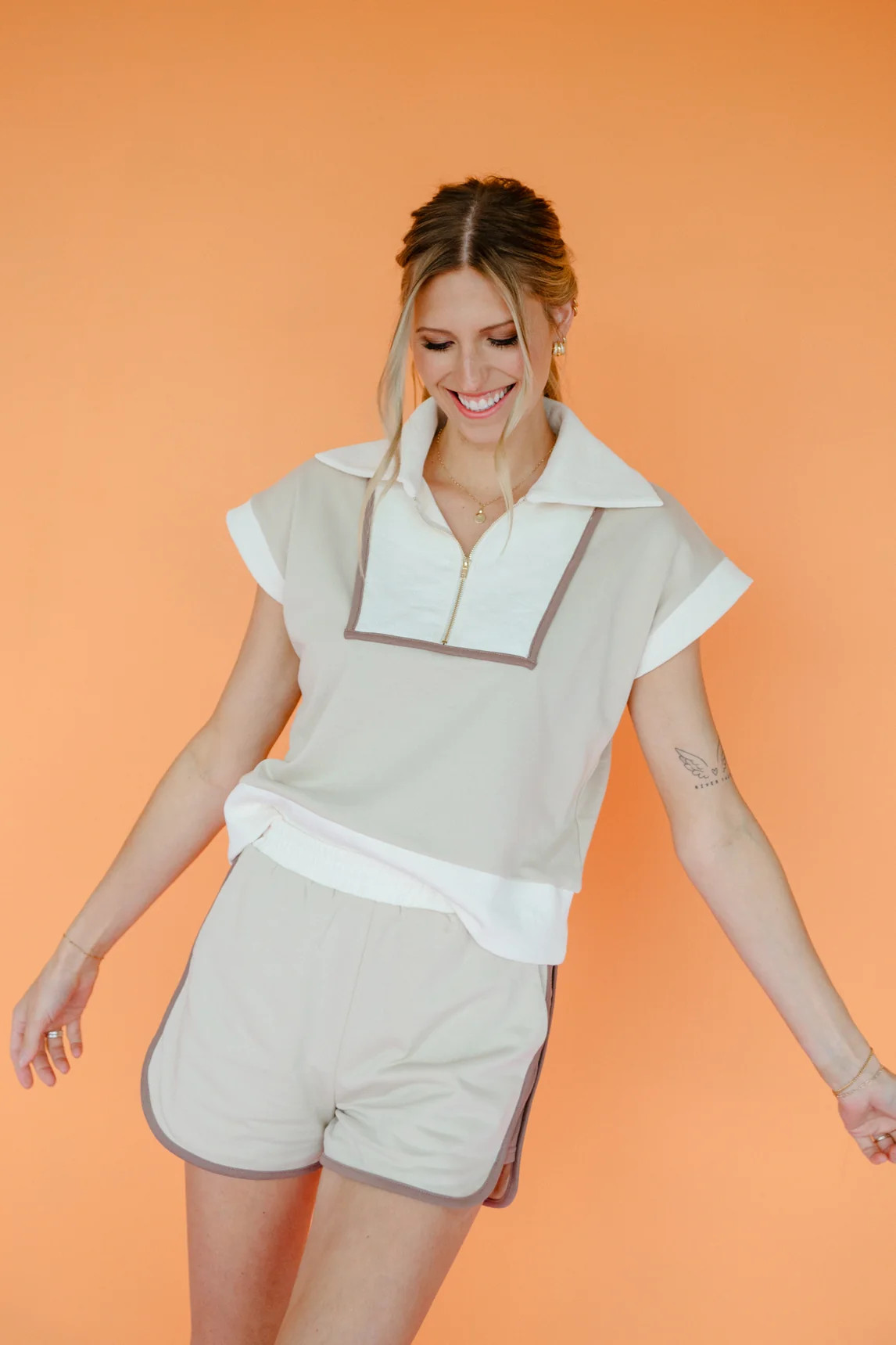 Reghan Pullover and Shorts Set | MyEllement Boutique