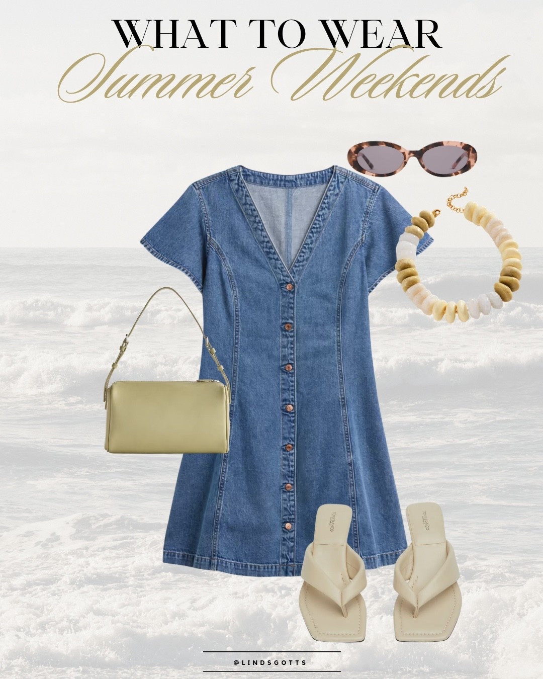 What to Wear: Summer Weekends 

Date Night, concert, brunch with the gals, this denim number is the perfect easy summer dress that works for any occasion. And it’s under $50.

#LTKSeasonal #LTKSaleAlert