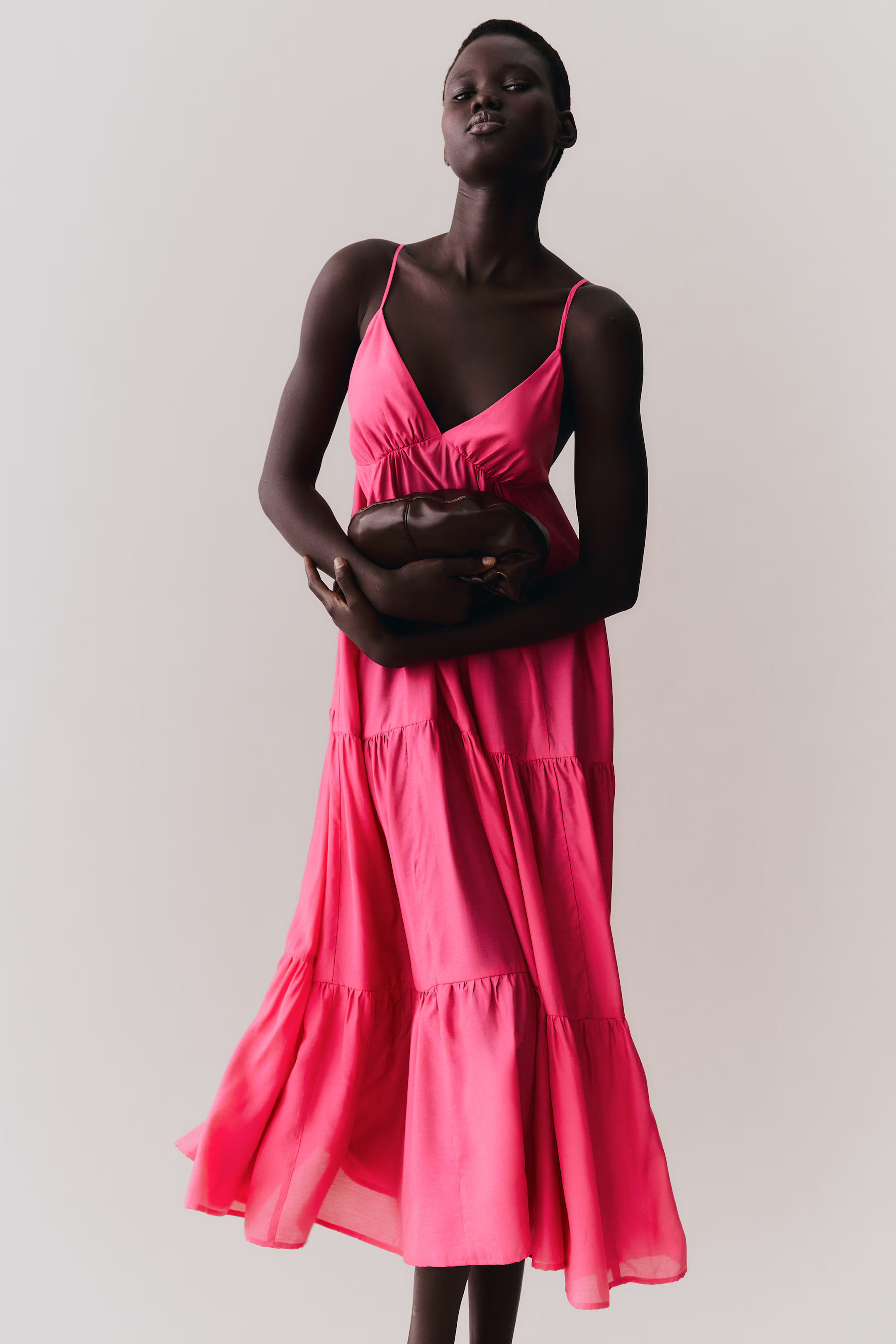 Tiered maxi dress | H&M (UK, MY, IN, SG, PH, TW, HK)