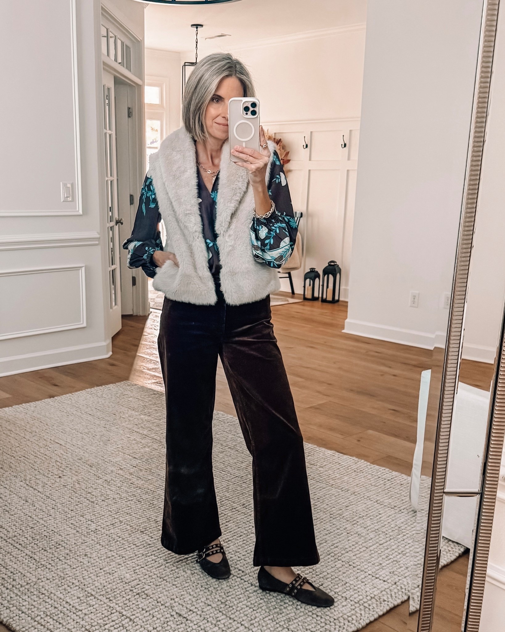 In my chocolate brown era! 🤎 Thanksgiving outfit idea. Wearing an xs in top and vest and a 4 in the corduroys. 



#LTKHoliday #LTKSeasonal #LTKFindsUnder50