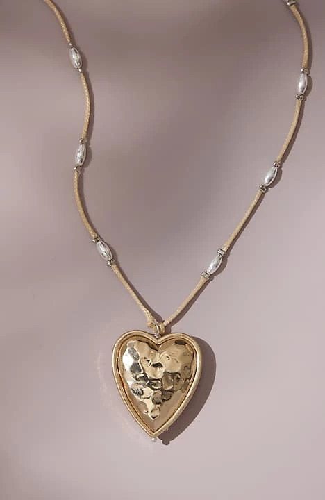 More Love Reversible Heart Pendant | J. Jill