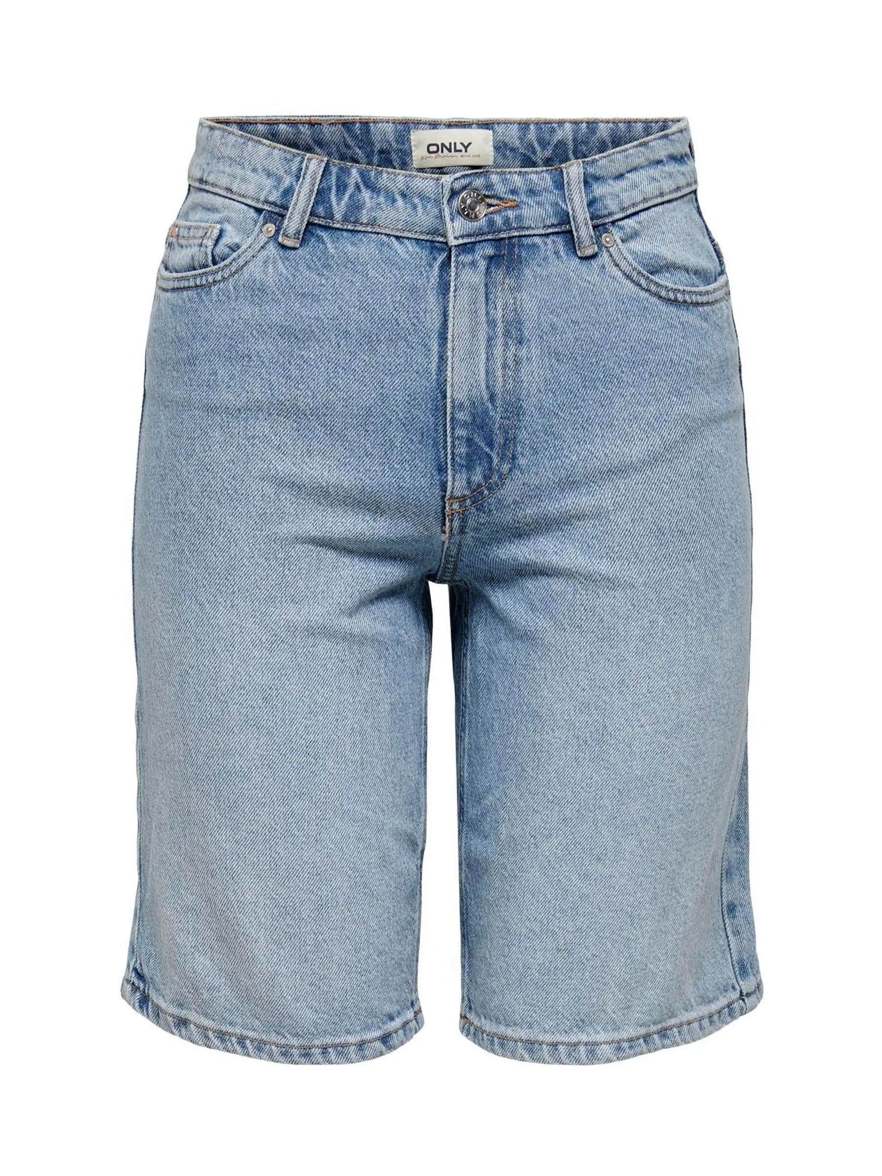 ONLY ONLY Blue Long Denim Shorts | Next US