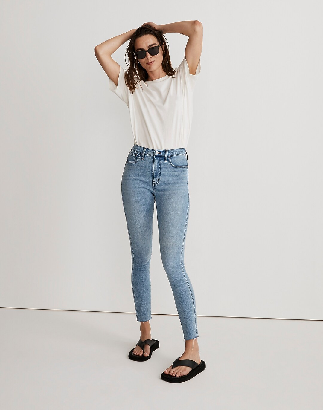 10" High-Rise Roadtripper Authentic Skinny Jeans in Bruening Wash | Madewell