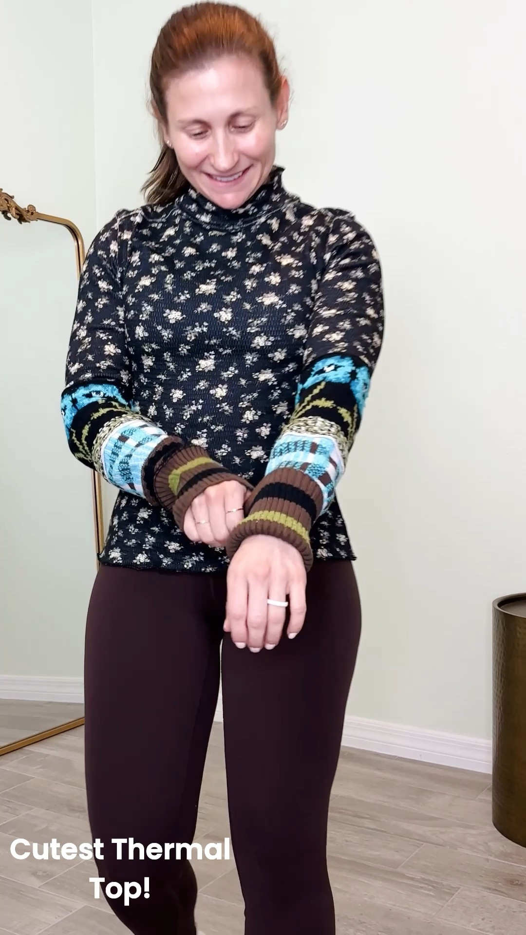 Cutest thermal top - free different colors and sleeve designs to pick from

#LTKPetite #LTKvlog #LTKootd