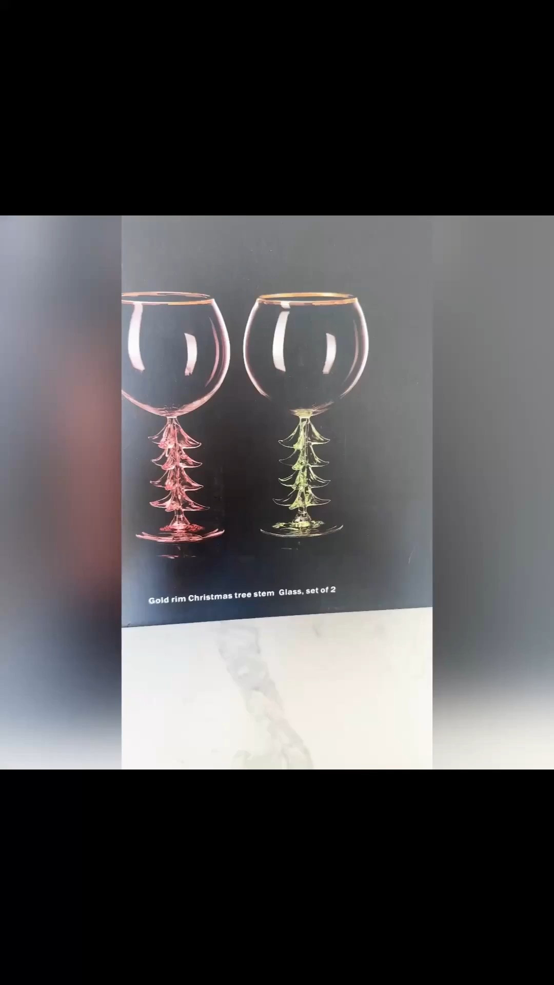 These Christmas tree wineglasses add just the right amount of pizazz to any home or holiday party. Great holiday gift idea under $50!!

#LTKFindsUnder50 #LTKGiftGuide #LTKHoliday