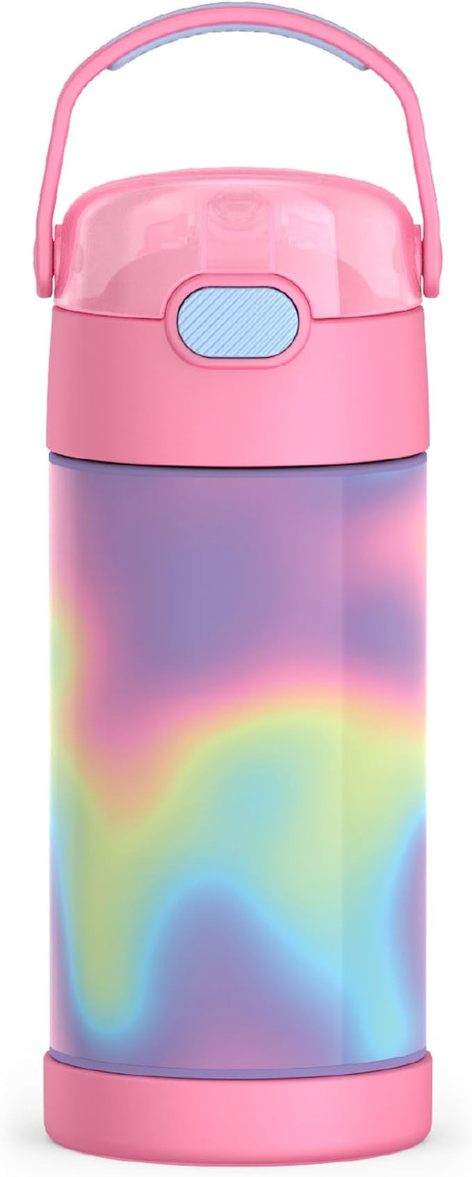 THERMOS FUNTAINER Water Bottle with Straw, 12oz, Rainbow Cloud | Kids Stainless Steel Insulated W... | Amazon (US)