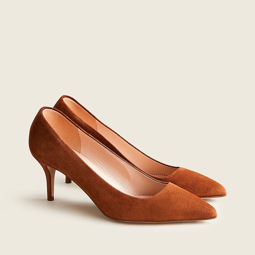 Colette pumps in suede | J.Crew US