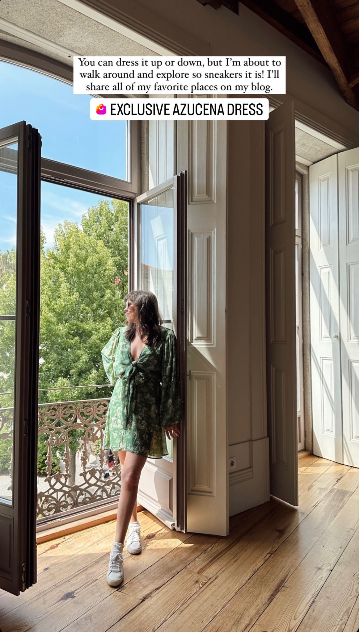 The dresses down look with my sneakers for shopping around🤍 use code SHELBY for 15% off

#LTKstyletip #LTKsalealert