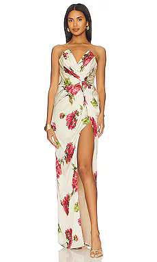 Katie May Finn Gown in Fall Peony from Revolve.com | Revolve Clothing (Global)