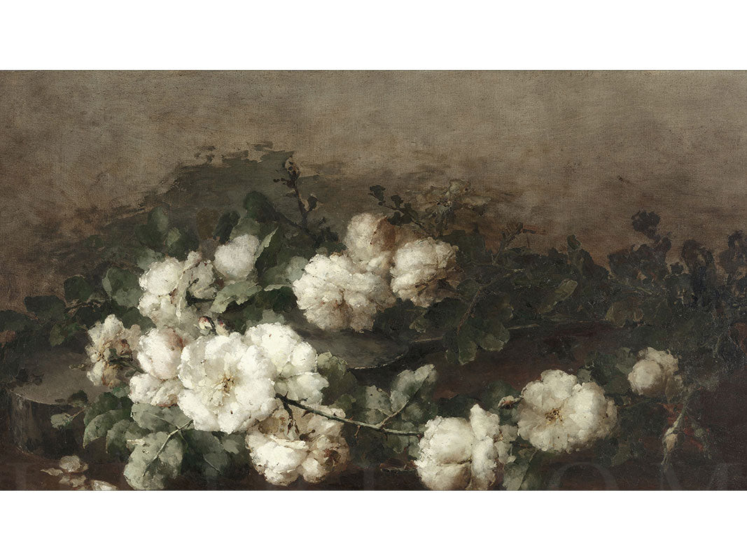 Still Life Roses Frame TV | Heirloom Print Shop