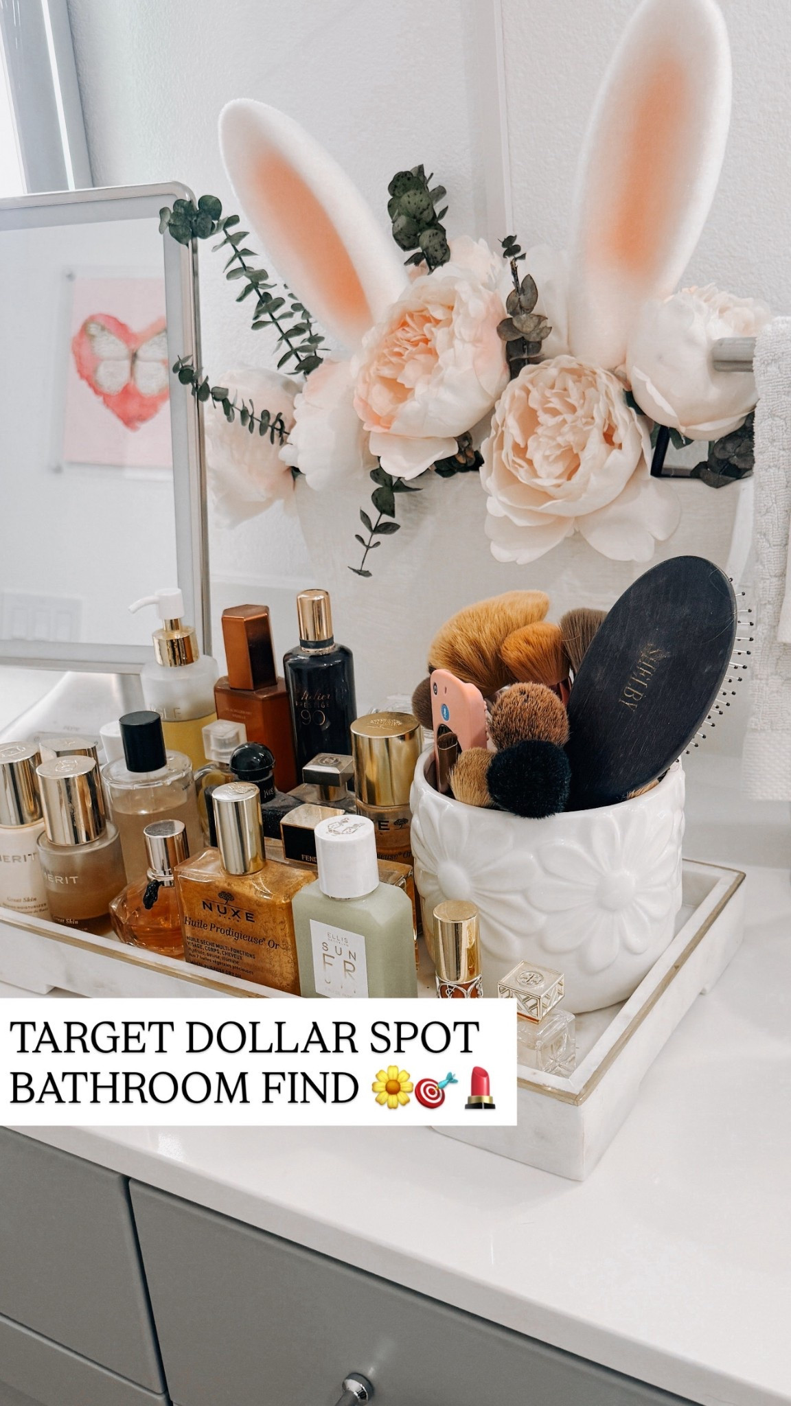 The daisy ceramic bowl is from the Target Dollar section (so not order-able online unfortunately) but I added the link in case that makes it easier to track down near you 

I also found it on some reseller sites in case you’re really attached lol 

& linked the bunny ear picks for the arrangement as well!

#LTKHome #LTKSeasonal #LTKmorningroutine