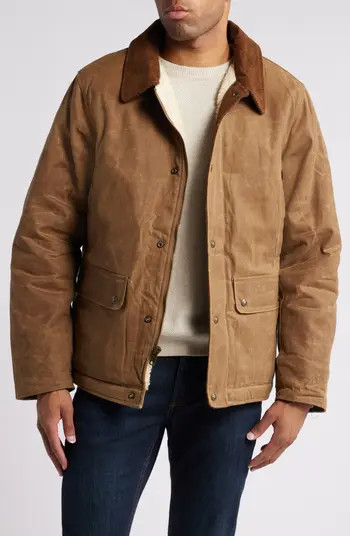 Schott NYC Water Resistant Waxed Cotton Jacket<br /> | Nordstrom | Nordstrom