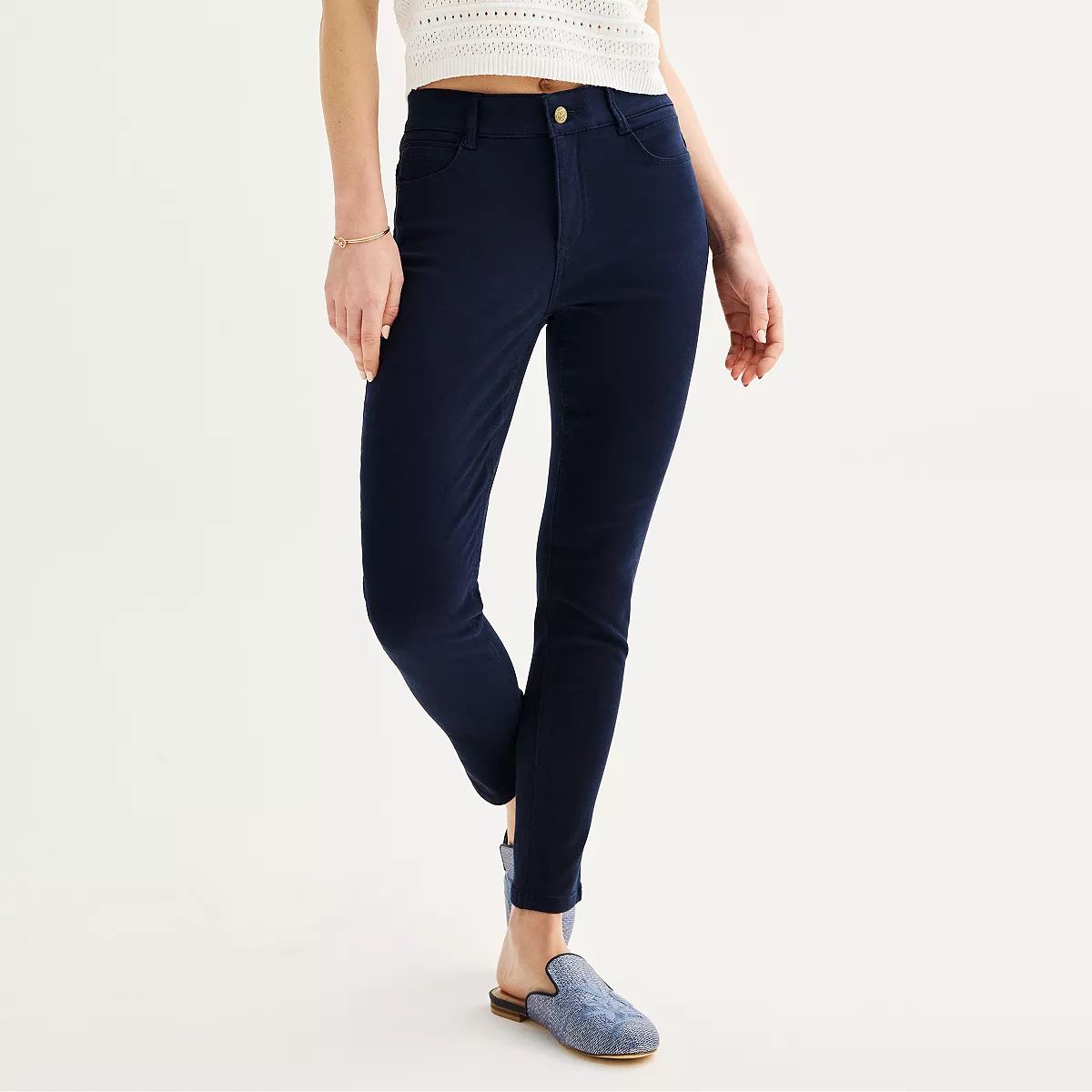 Women's DRAPER JAMES RSVP™ High-Rise Skinny Jeans | Kohl's