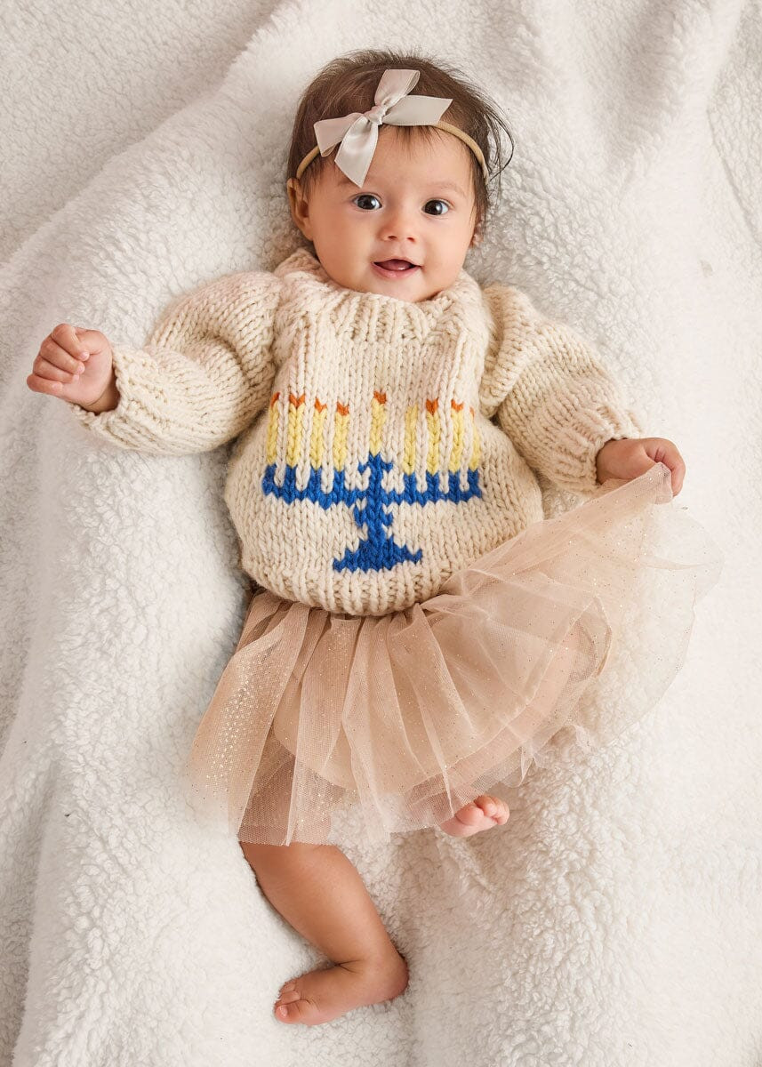 Menorah Crew Neck Sweater | Alice & Wonder