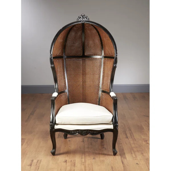 Bonifant 32" Wide Linen Balloon Chair | Wayfair Professional