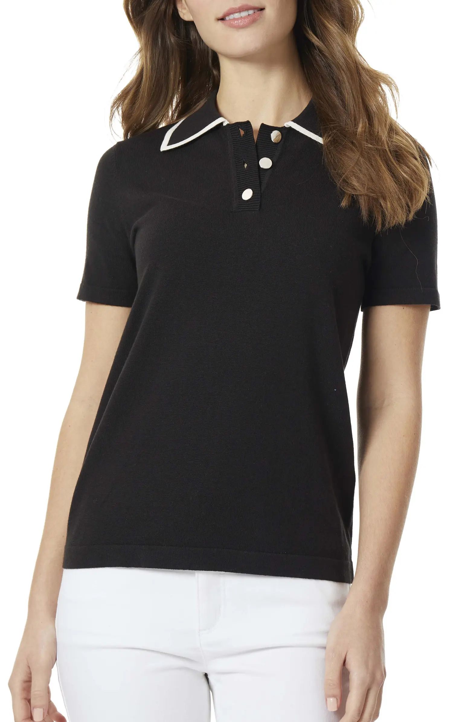 Tipped Knit Polo | Nordstrom