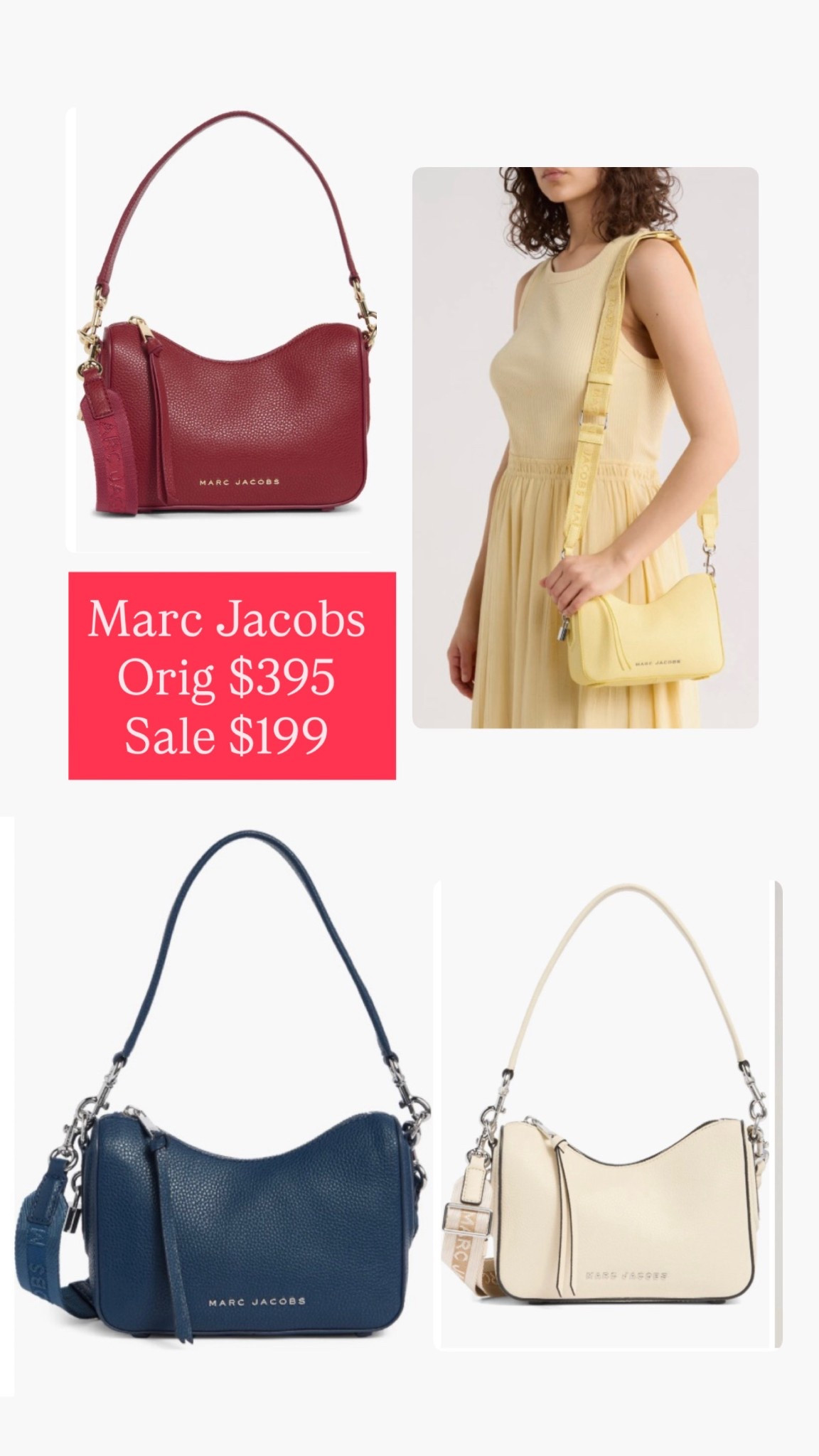 Marc Jacobs bag 49% off 
Designer handbag 
Nordstrom rack 
Nordstrom sale 

#LTKootd #LTKWorkwear #LTKSaleAlert