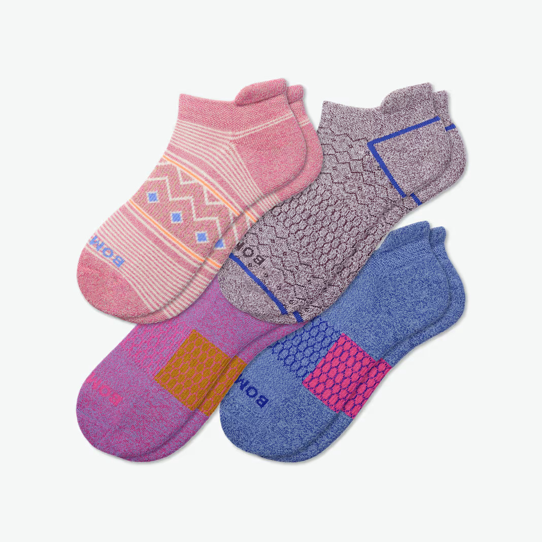 Women's Marl Ankle Sock 4-Pack | Bombas