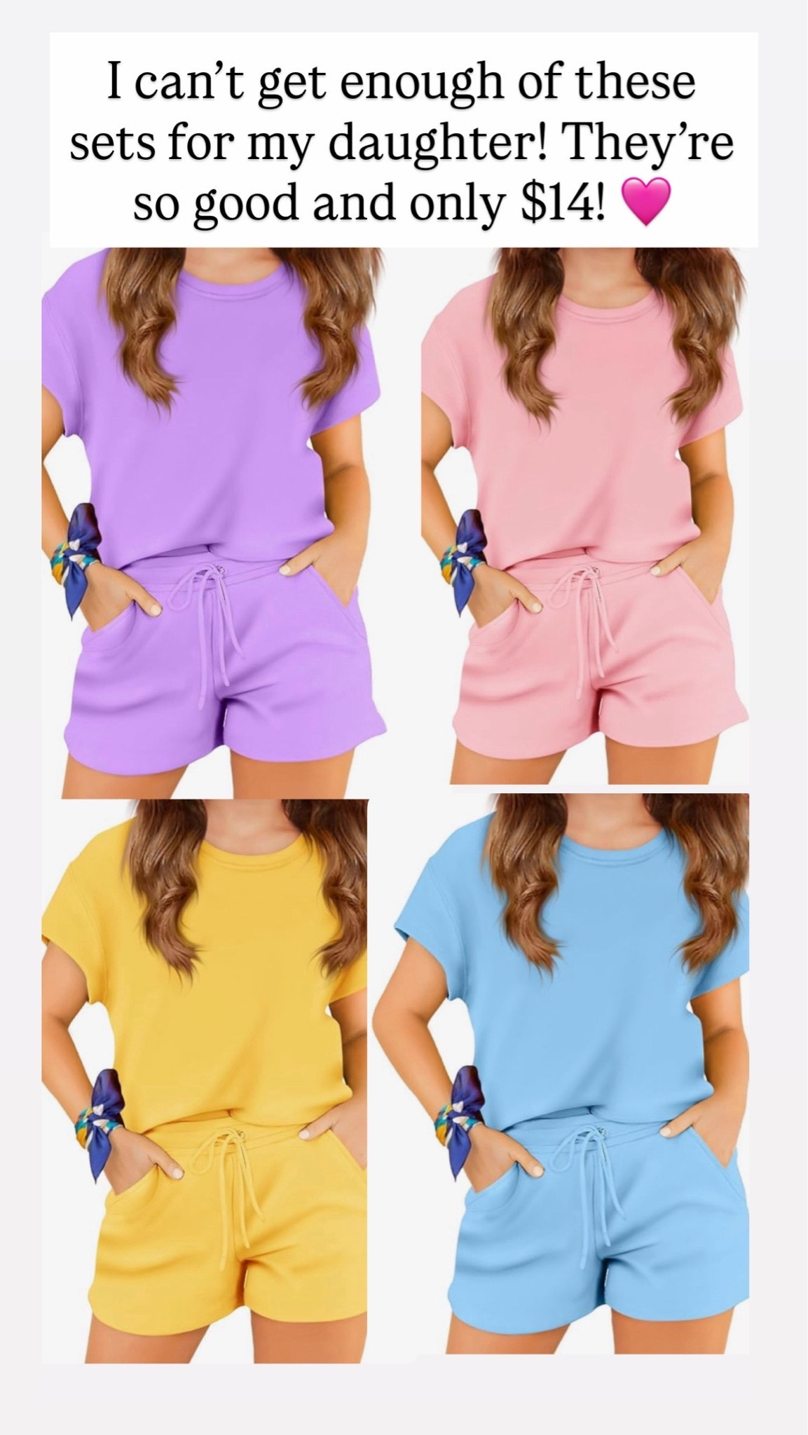These sets are adorable!! I can’t get enough of them!! Only $14!!!

#LTKKids
