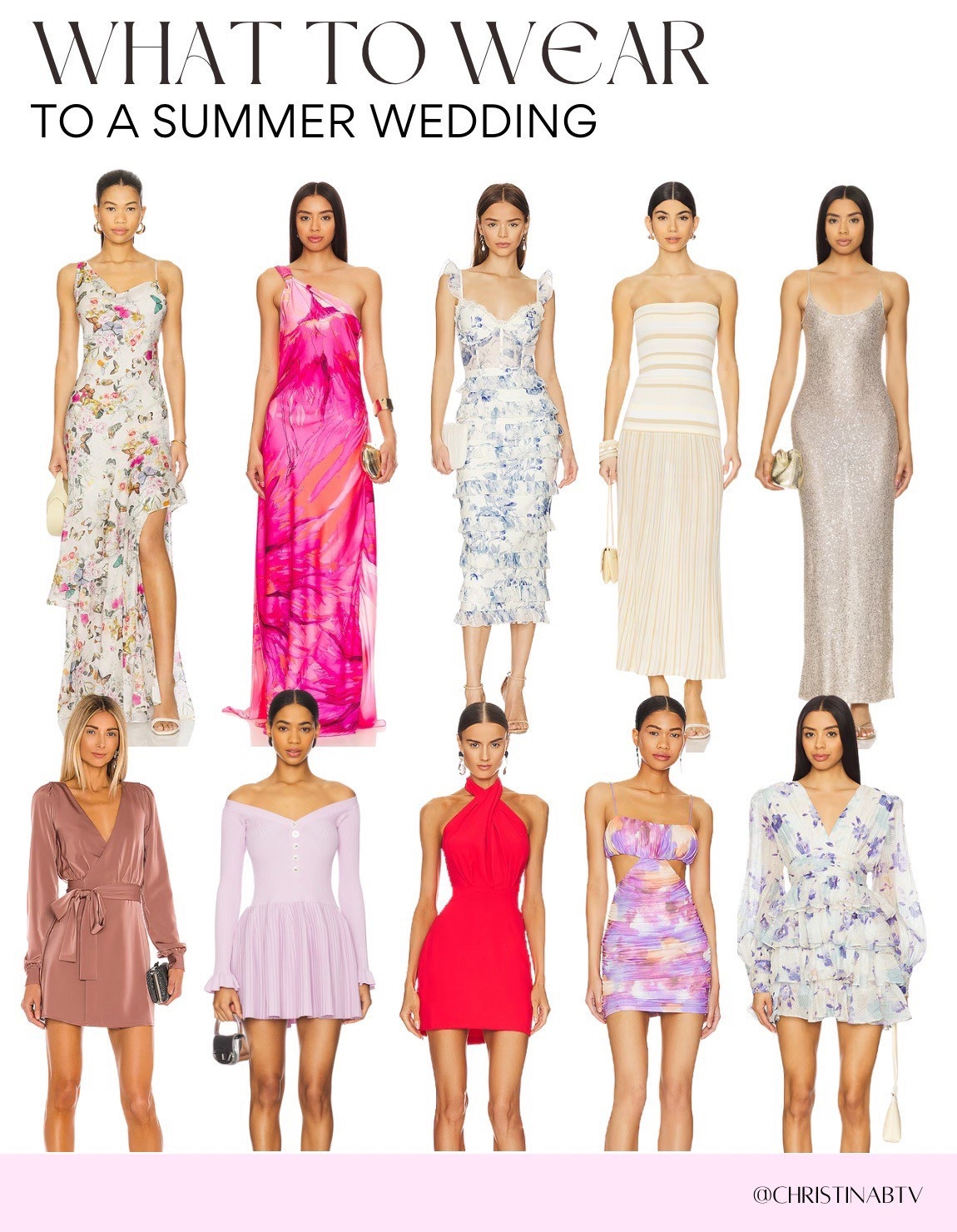 Summer wedding guest dresses. Summer style. Revolve dress. Summer fashion. Wedding guest dresses.

#LTKTravel #LTKParties #LTKWedding