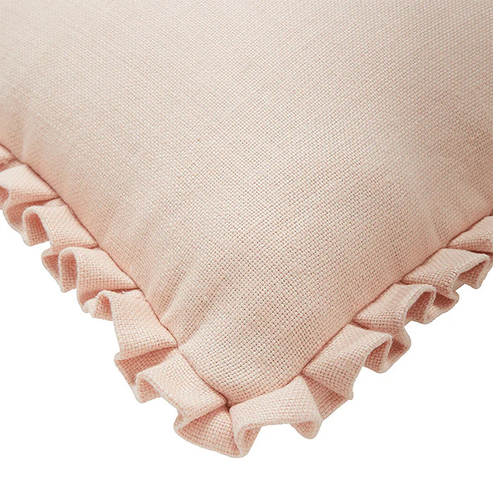 Beth Box Pleat Pillow Cover in Peach | Caitlin Wilson Design