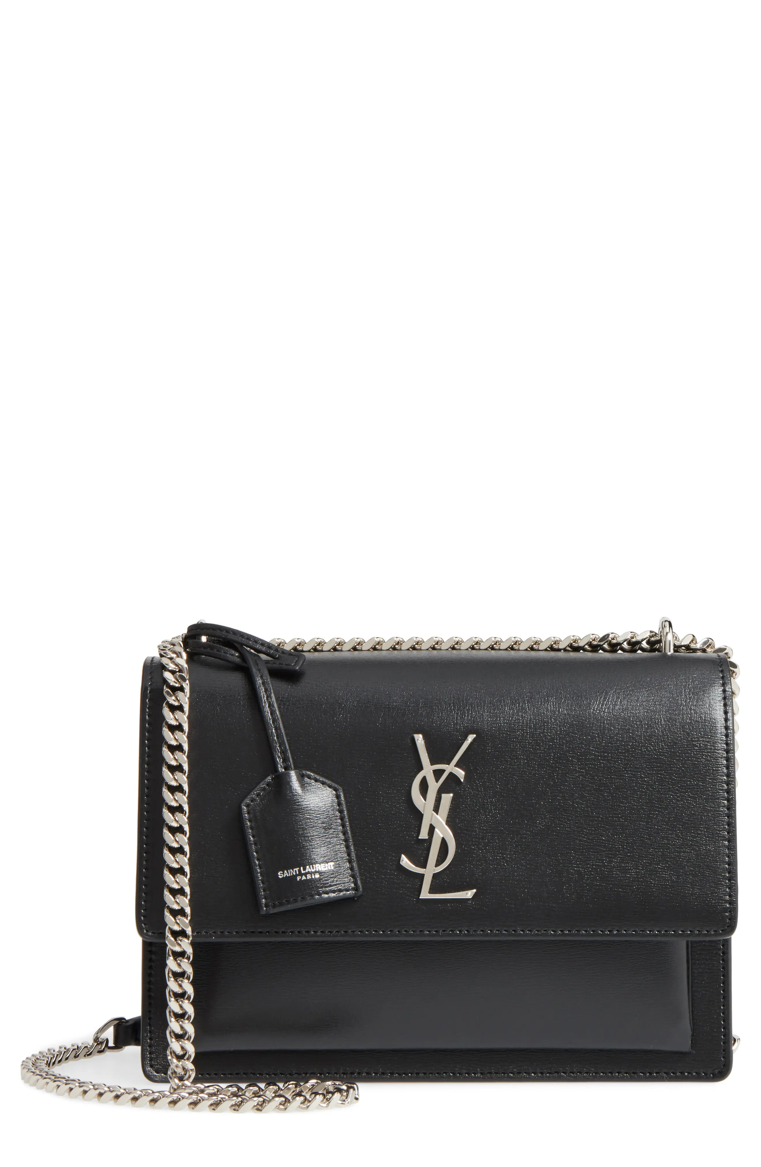 Saint Laurent Medium Sunset Calfskin Shoulder Bag | Nordstrom | Nordstrom