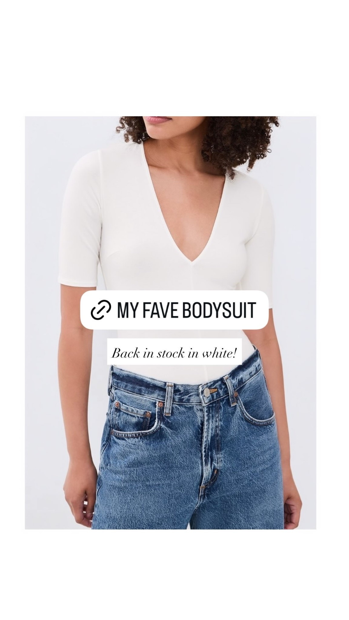 Back in stock in white!