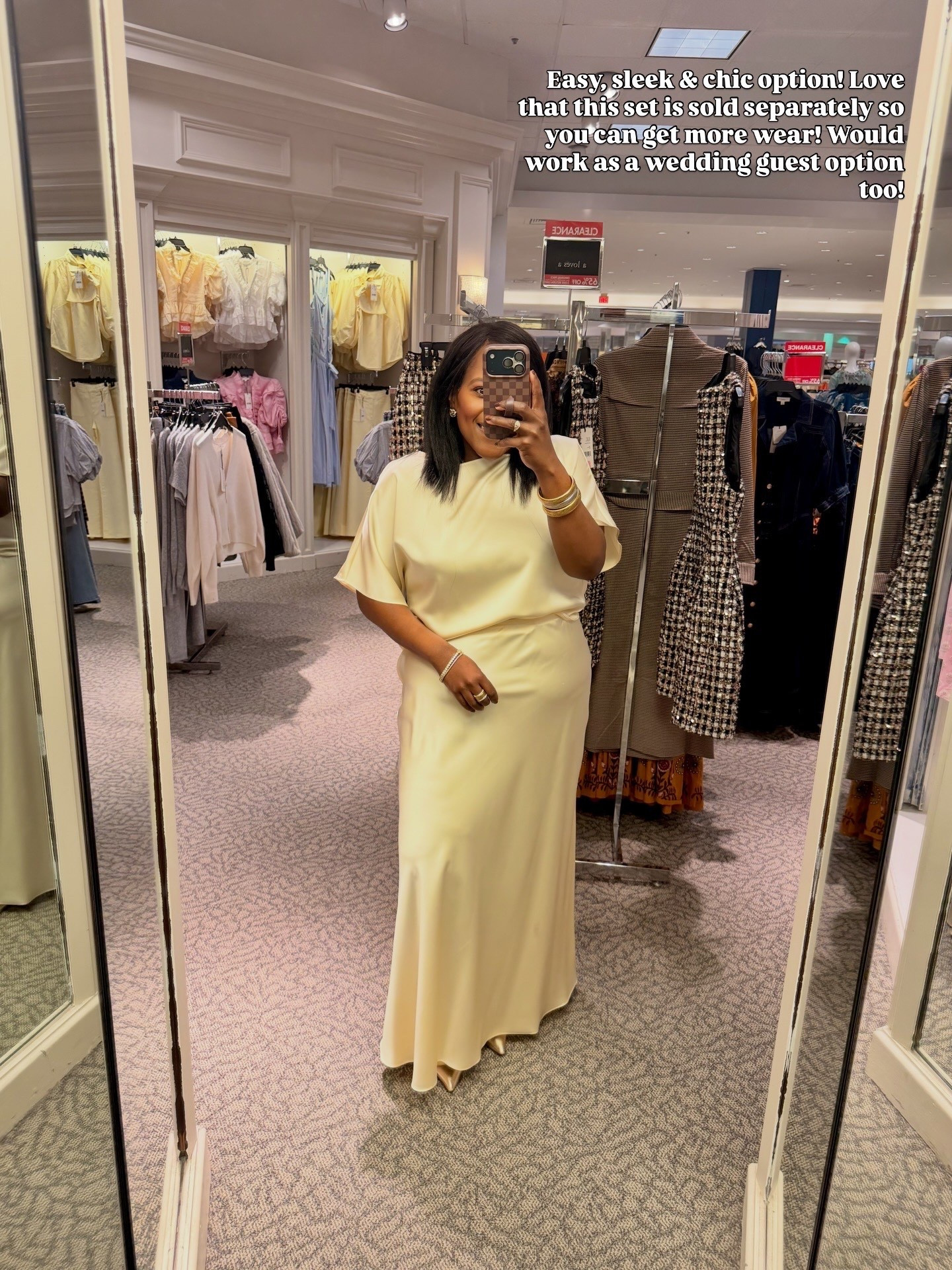 The perfect Easter Sunday outfit for church or brunch! Wearing a xl in both pieces from @Dillards Inc. - the butter yellow is definitely on trend this Spring 💛💛💛💛

#LTKgrwm #LTKootd #LTKWorkwear
