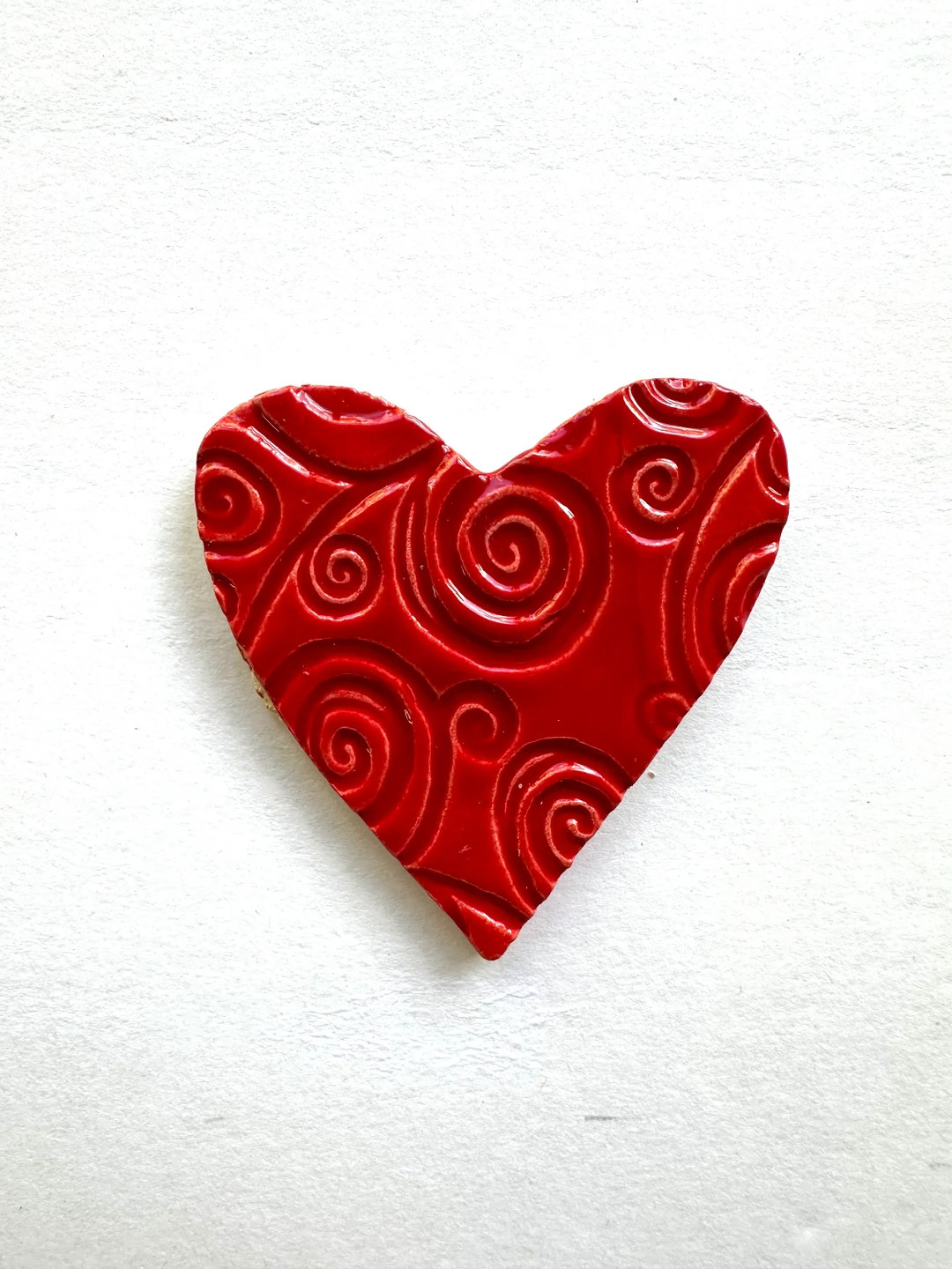 Ceramic Heart Tiles for Use in Mosaics/Craft Projects/Handmade | Etsy (US)