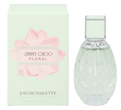 JIMMY CHOO - Floral Eau de Toilette - Women's Perfume - Fruity & Musky - With notes of Nectarine, Sweet Pea & Musk - 1.3 Fl Oz | Amazon (US)
