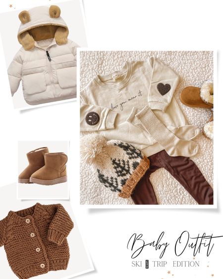 Baby boy winter outfit inspo
Baby uggs 
baby boy winter boots
Baby knit sweater 
Baby knit hat 
Winter outfit baby toddler 

#LTKbump #LTKtravel #LTKbaby