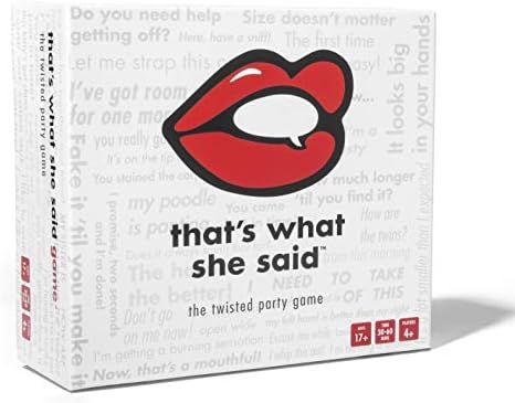 That's What She Said - The Twisted Party Game (Base Game) | Amazon (US)