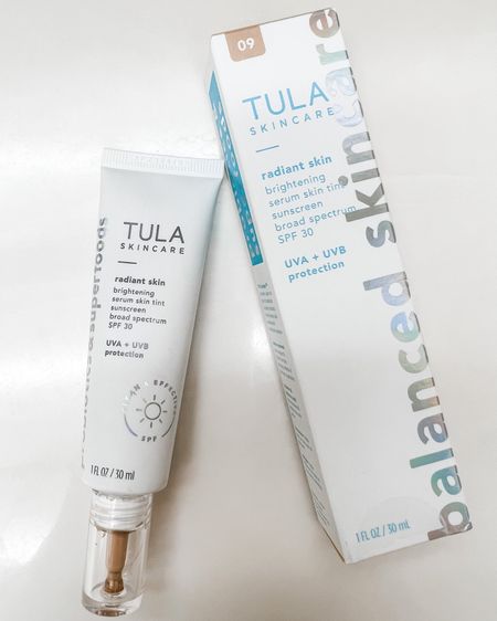 Celebrating National Sunscreen Day with my current favorite - Tula’s Radiant Skin Brightening Serum Skin Tint Sunscreen Broad Spectrum SPF 30. It’s a serum skin tint that helps brighten and even skin tone. The serum comes in 30 shades and provides light-medium coverage. I use it every morning as part of both my skincare and makeup routine. I love that it gives a nice glow to my face. And I would recommend it to anyone who wants to achieve the “no makeup” look. It’s only available at Ulta so head to the nearest store and find your shade!

#LTKunder50 #LTKbeauty #LTKSeasonal