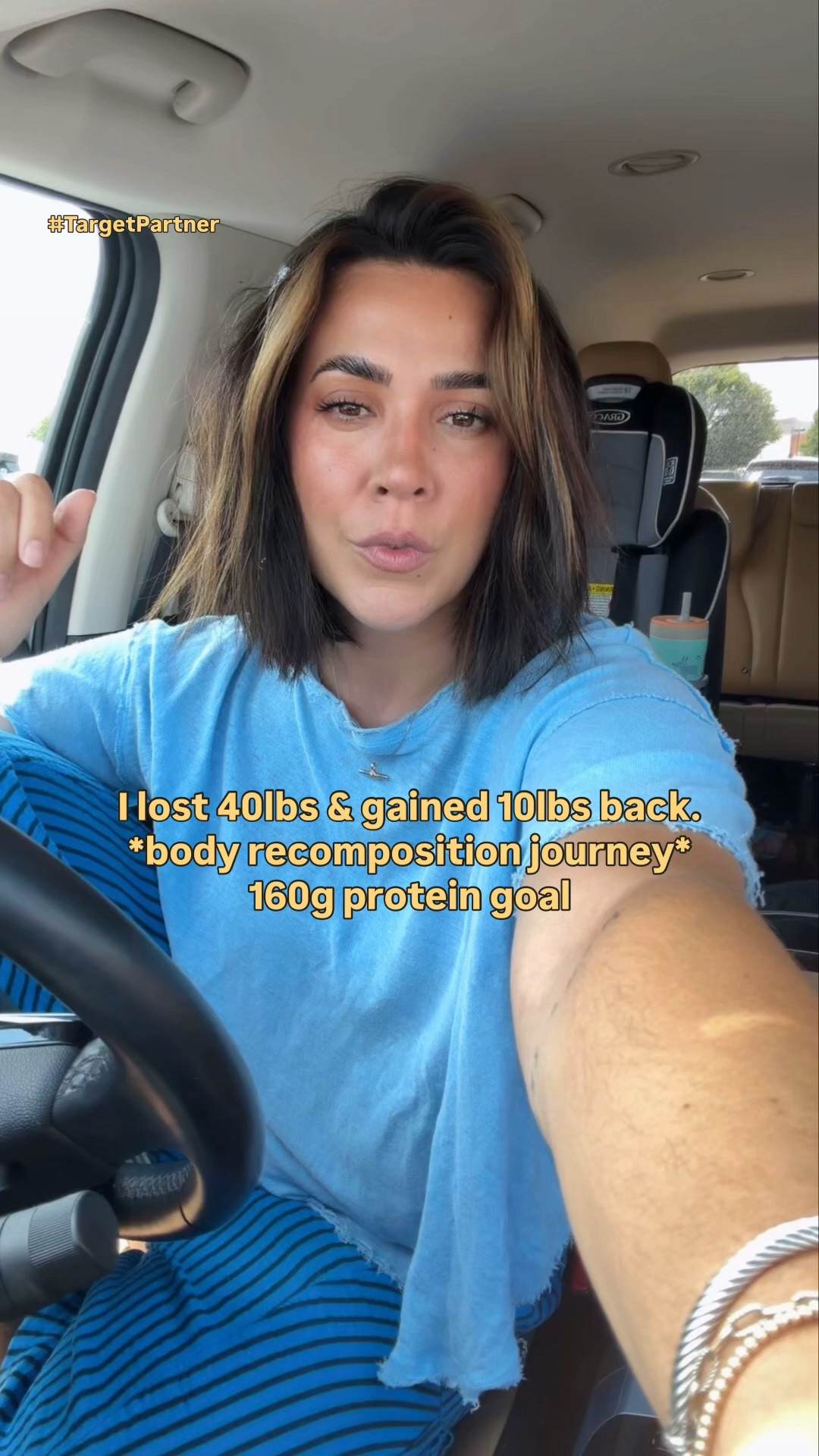 #targetpartner @target is that GURLLLL right now. And you have to go see all the new *better for you* options! I am blown away at all of the high protein and high fiber pantry options I found. I walked those isles for over an hour and just devoured the ingredients. It made me so excited to try out some new breakfast and lunch meals. What item caught your eye and what recipes you want from me? 

I gotta hit 150g protein - give me all the protein tips below and is there anything at Target that I missed and need? 

You can shop the new grocery assortment at Target now! 

#targetpantryrestock #targetgroceryhaul