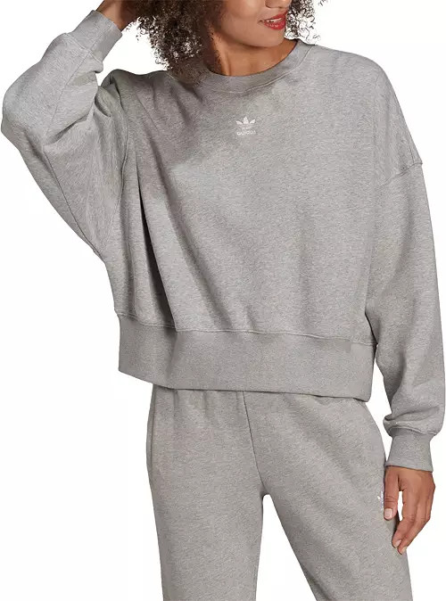 adidas Originals Women's Adicolor Essentials Fleece Crew Sweatshirt | Dick's Sporting Goods