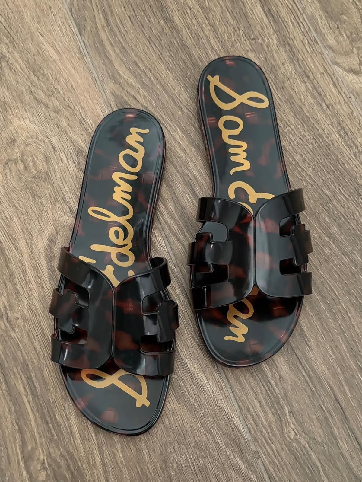 I can't get enough of these Jelly Slides. They are so stylish and comfy for the summer! #shoelove | Amazon (US)