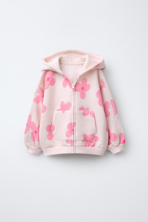 PRINTED HOODIE | Zara UK