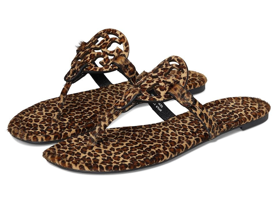 Tory Burch Miller Sandal Women's Shoes Leopard Multi: 5.5 M | Zappos.com