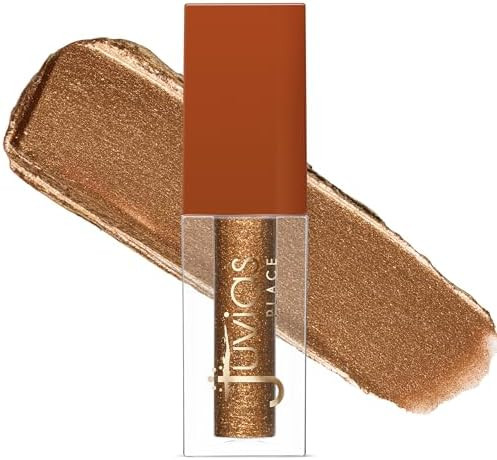 Juvia's Place Coffee Shop Liquid Eyeshadow Caramel Drizzle - Metallic Shimmer for Long-Lasting Co... | Amazon (US)